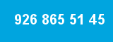 926 865 51 45